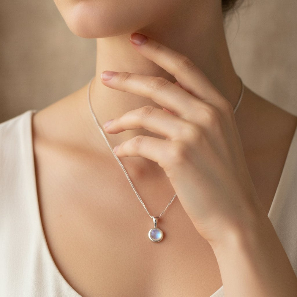 Zaria Moonstone Necklace