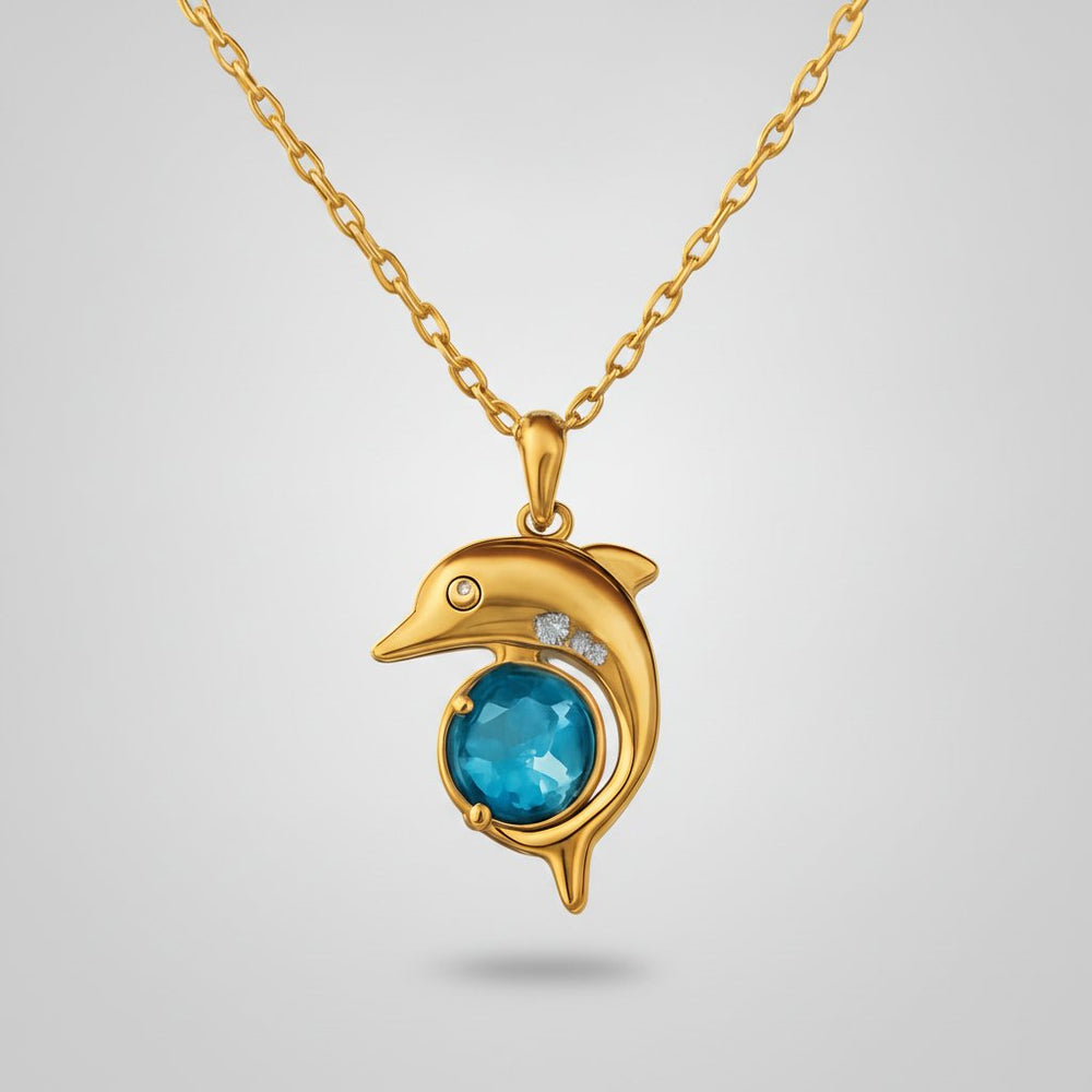 Ximena Crystal Pendant Necklace