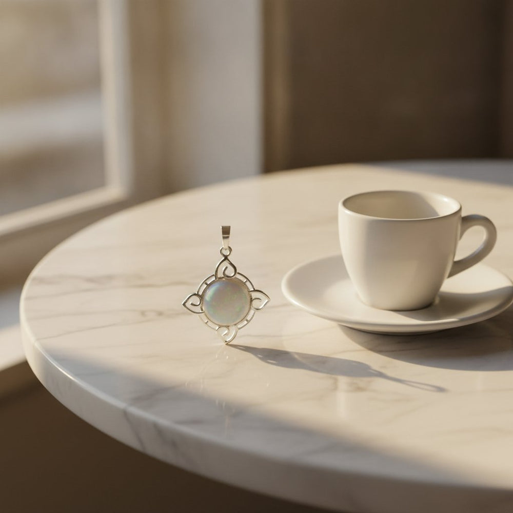 Hespera Moonstone Necklace