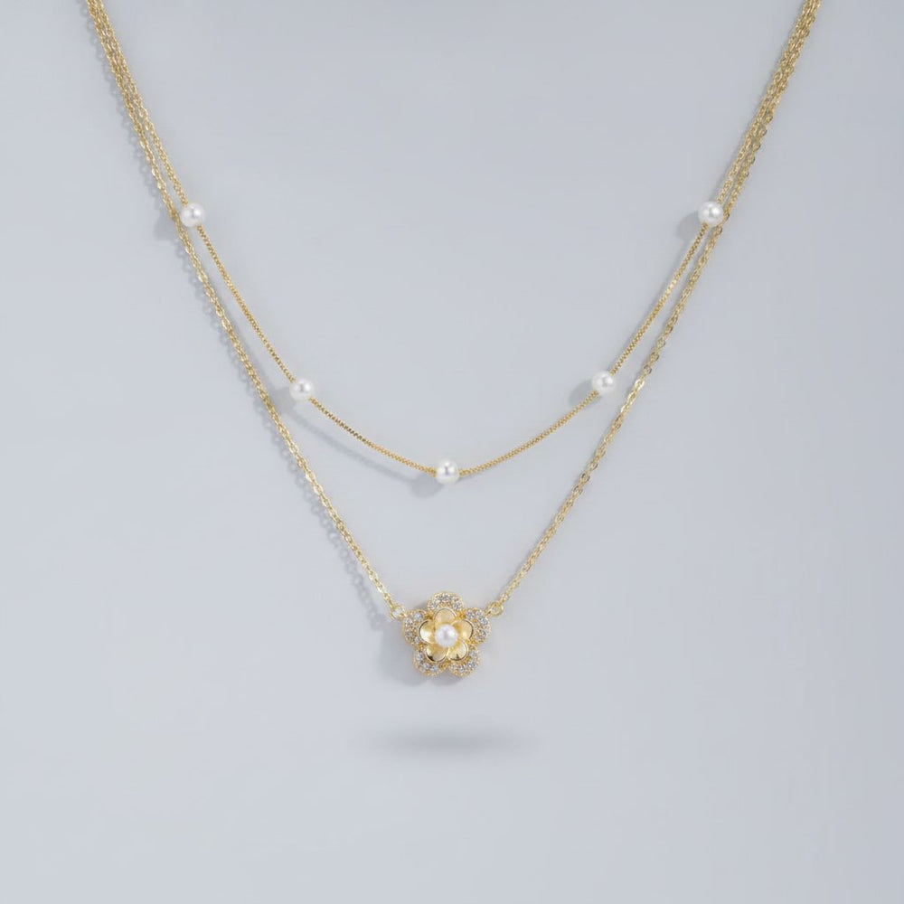 Wisteria Pearl Necklace