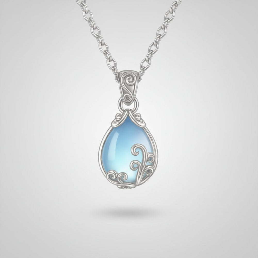 Seraphine Moonstone Pendant Necklace