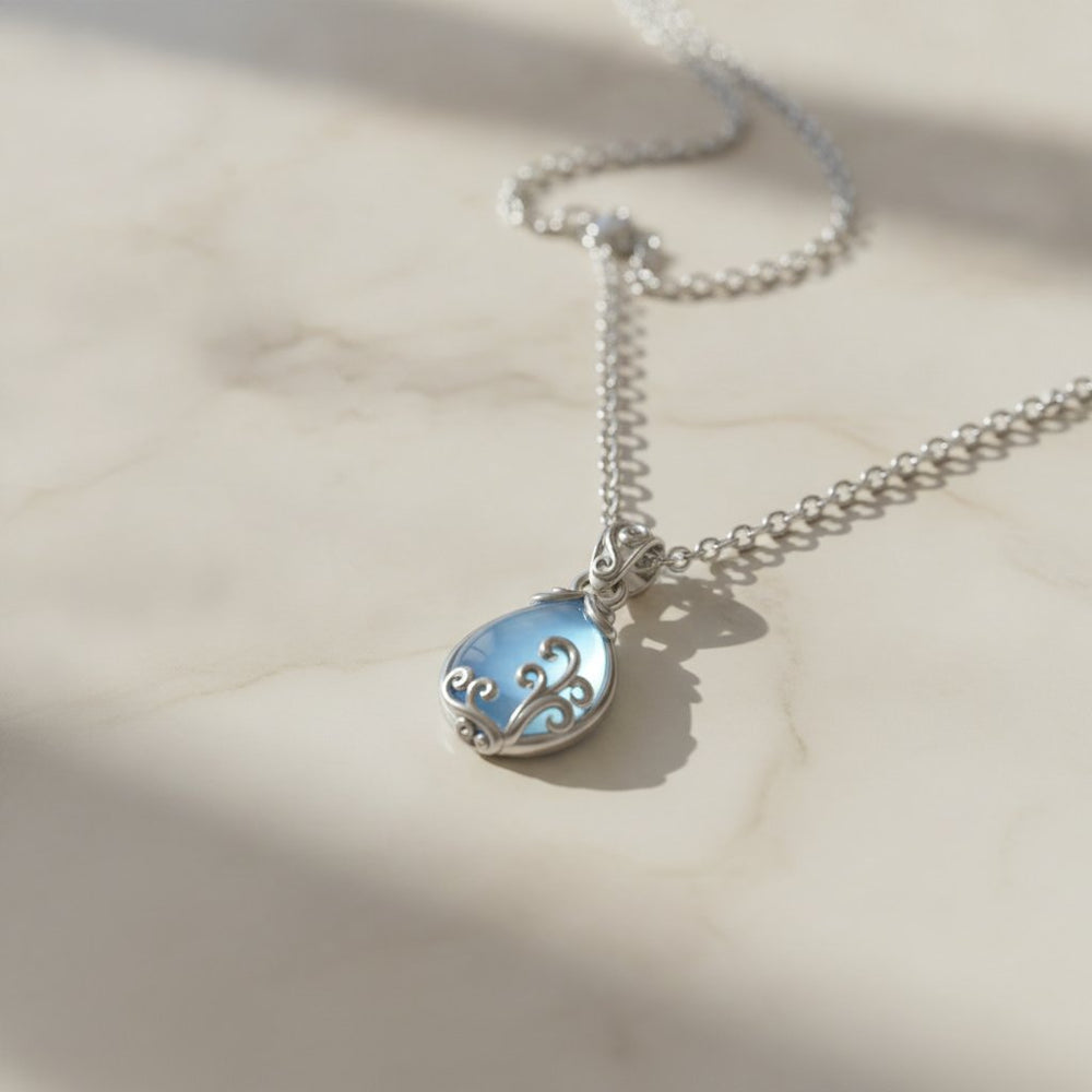 Seraphine Moonstone Pendant Necklace