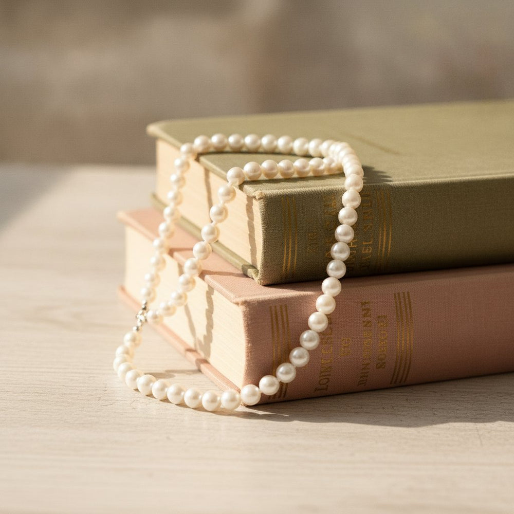 Rosalie Pearl Necklace