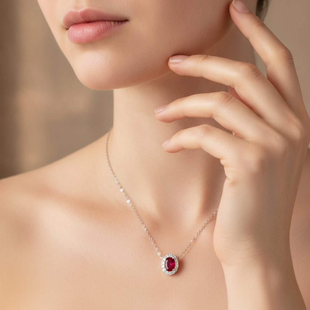Beatrice Ruby Necklace
