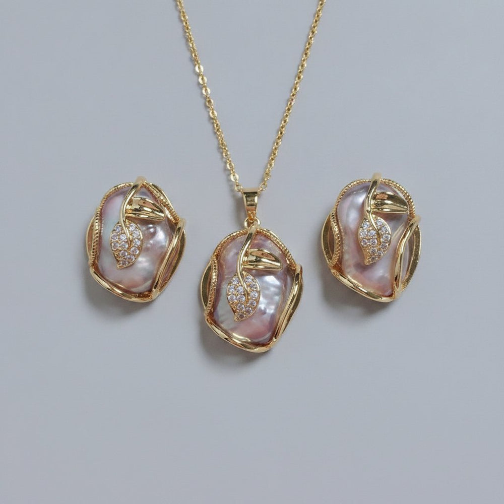 Wren Pearl Jewelry Set