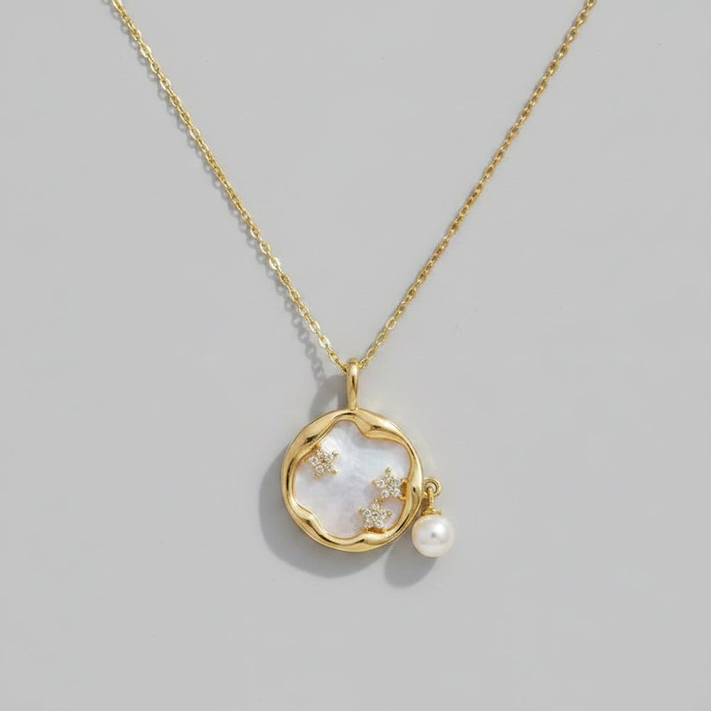 Rhea Pearl Necklace