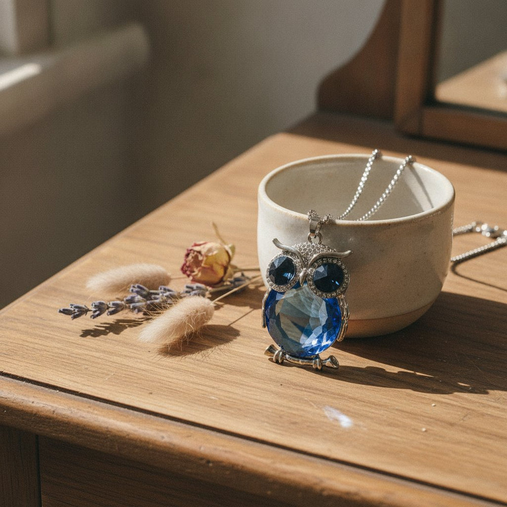 Delphine Crystal Necklace
