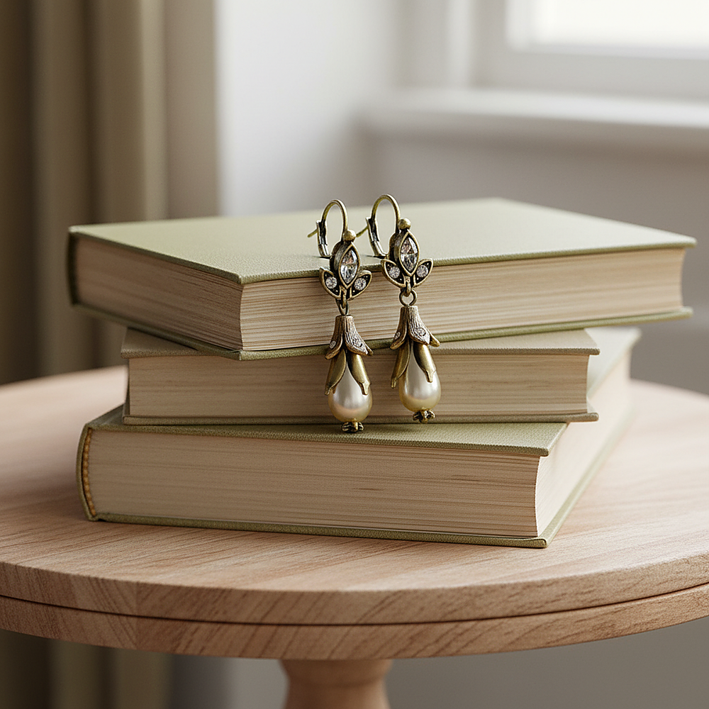 Jolie Pearl Earrings