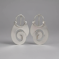 Lourdes Silver Earrings