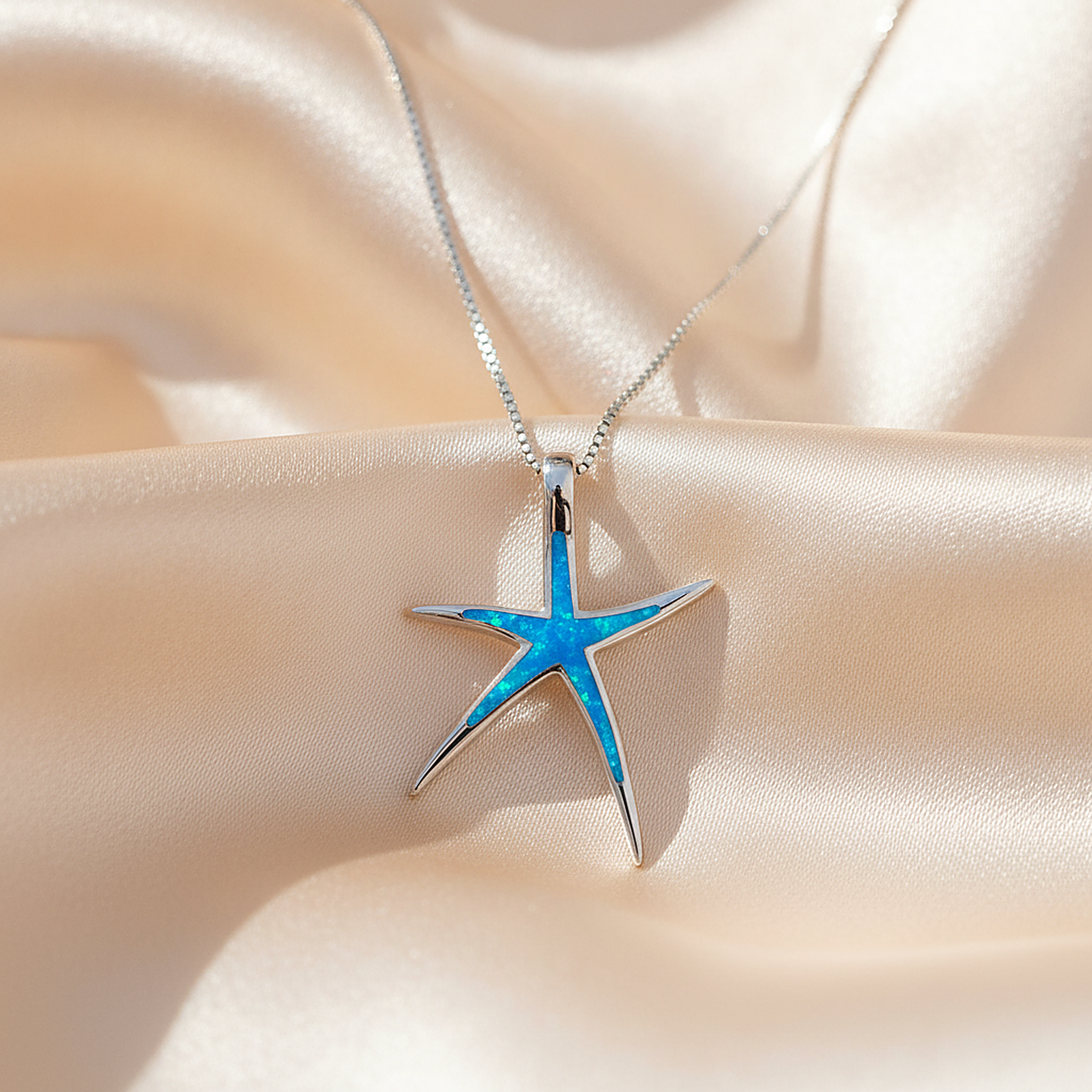 Celestine Opal Necklace
