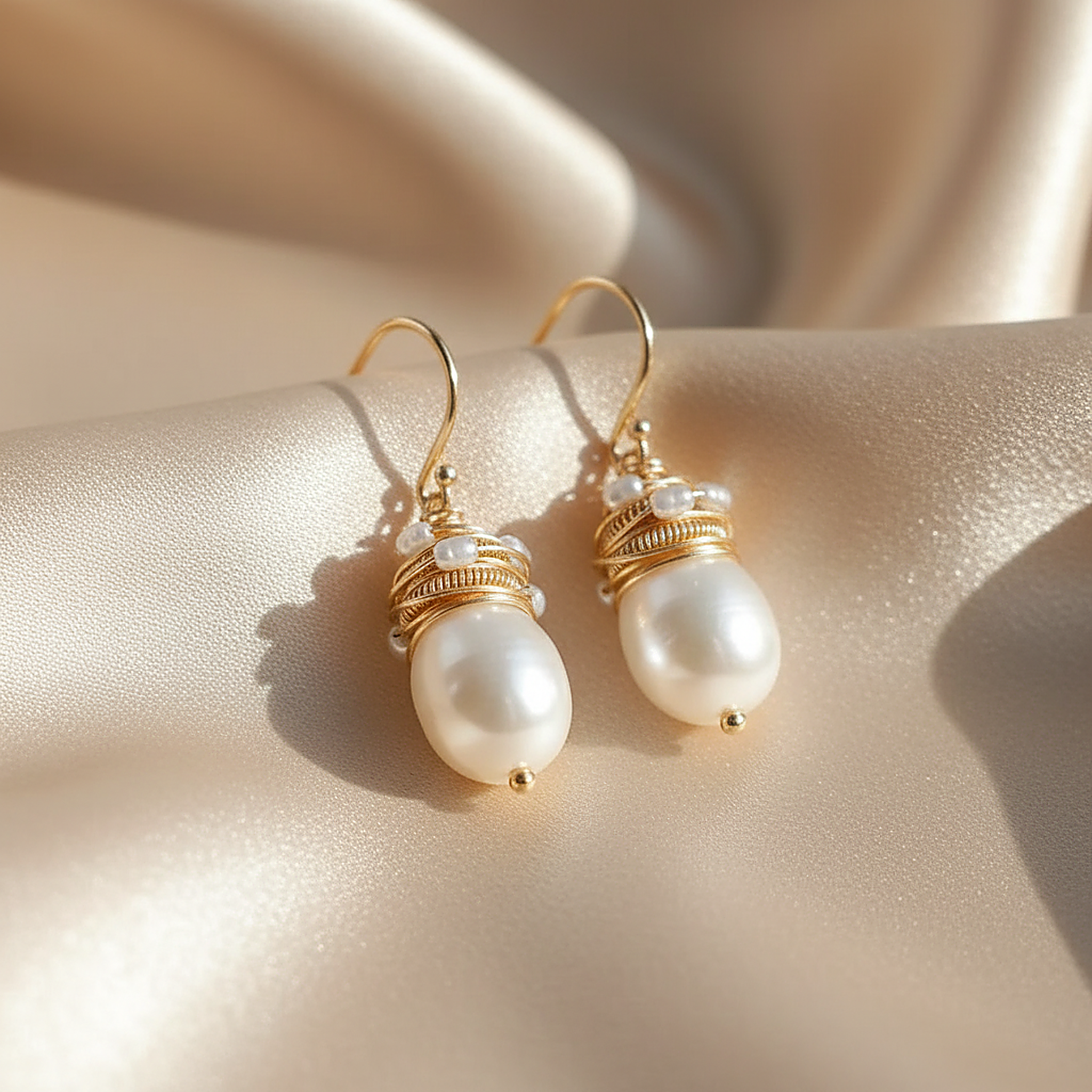 Iliana Pearl Earrings