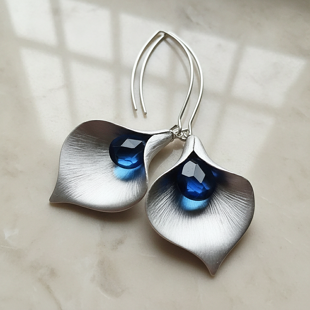 Jorja Sapphire Earrings