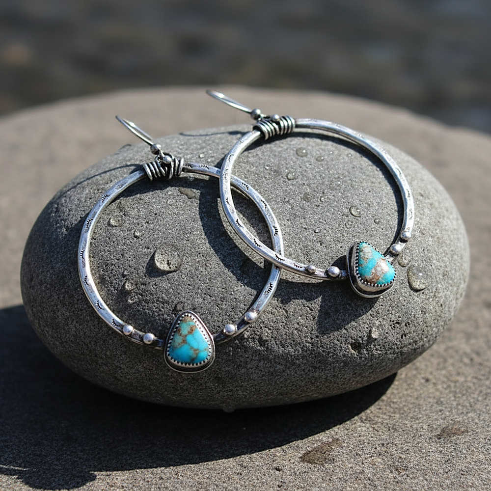 Petra Turquoise Earrings