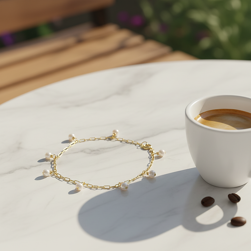 Mirabelle Pearl Bracelet