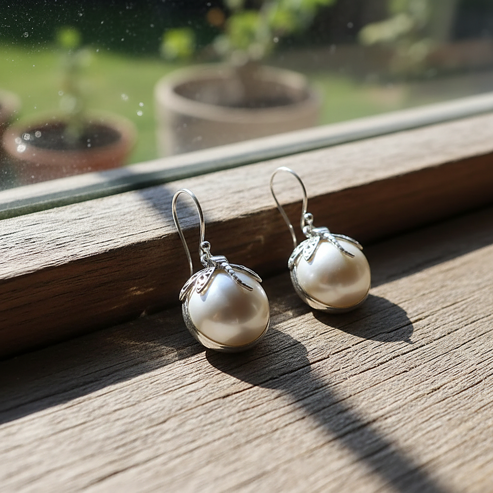 Vionnet Pearl Earrings