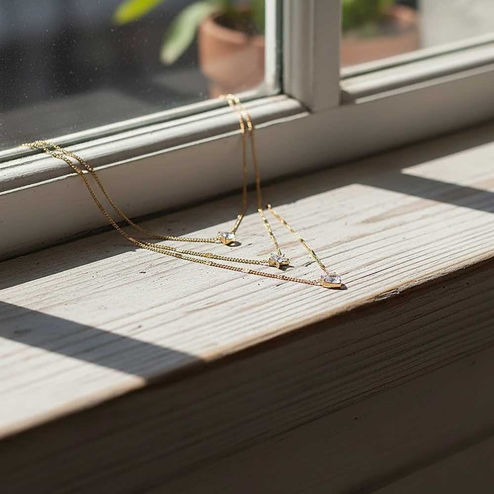 Solene Zirconia Necklace