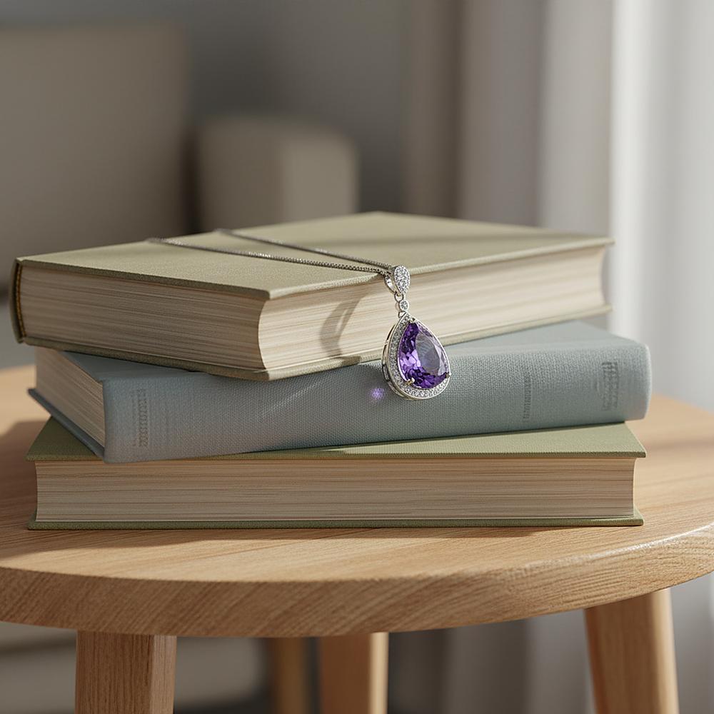 Yvaine Amethyst Necklace
