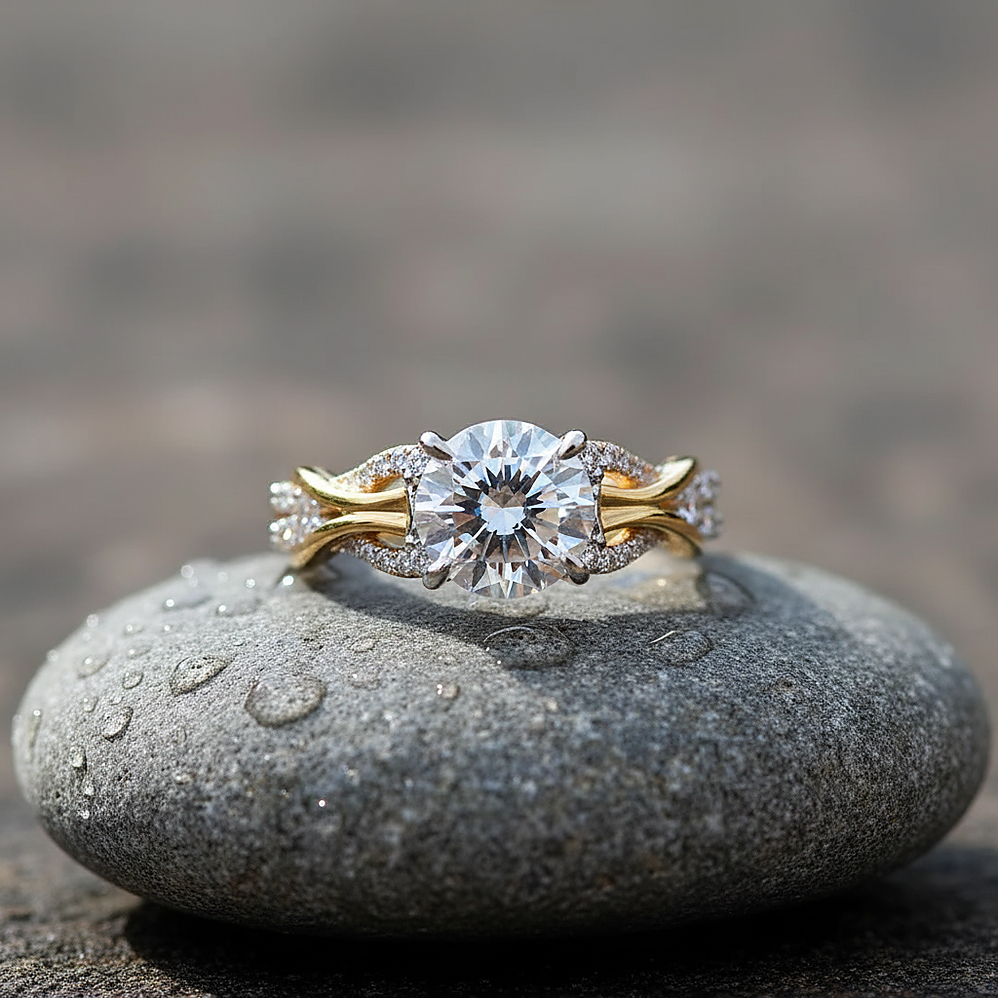 Delphine Crystal Ring