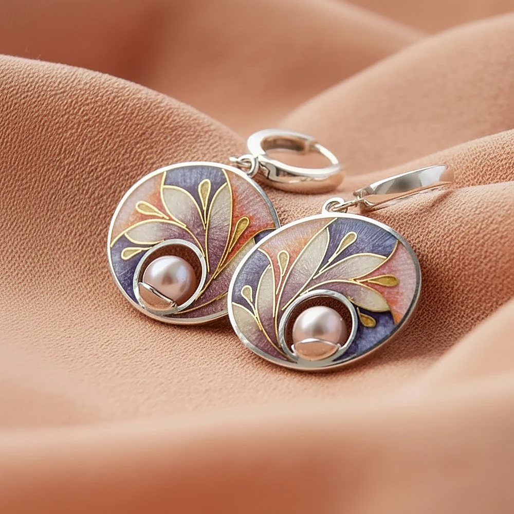 Opaline Pearl Earrings