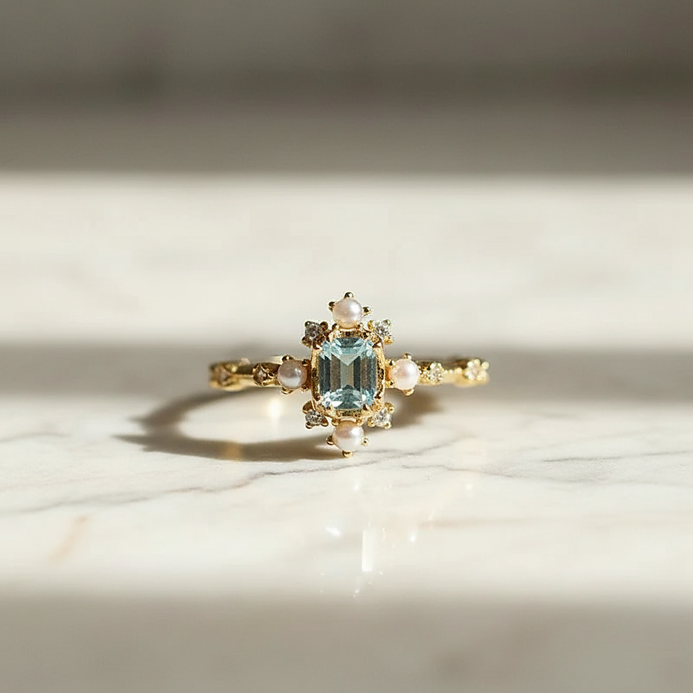 Elise Pearl Ring