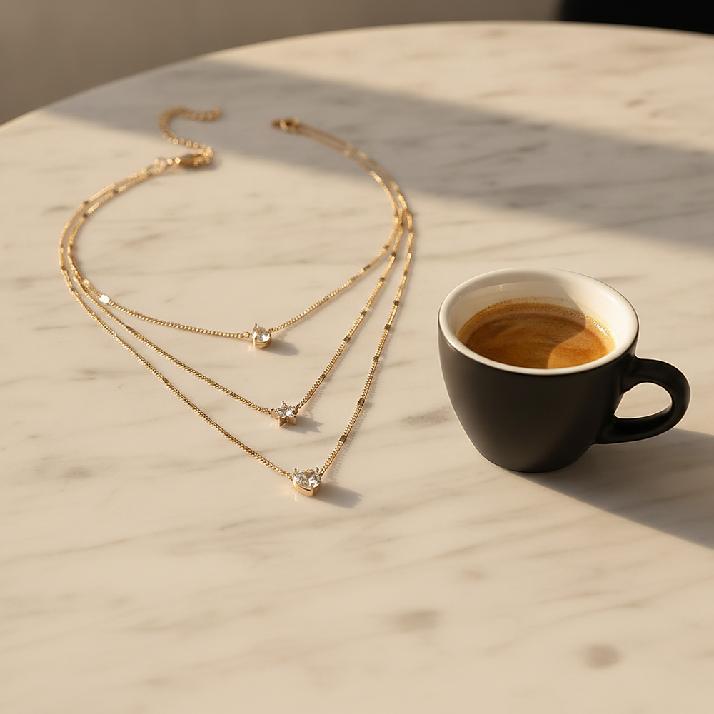 Solene Zirconia Necklace