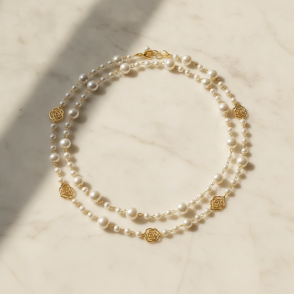 Marguerite Pearl Necklace