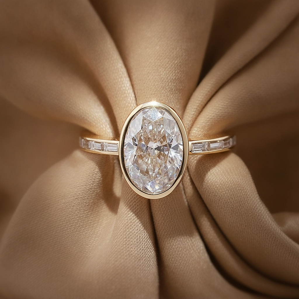 Petra Moissanite Ring