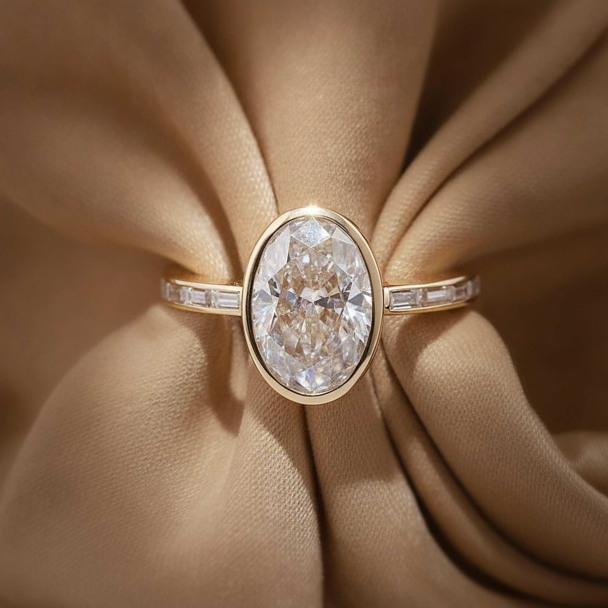 Petra Moissanite Ring