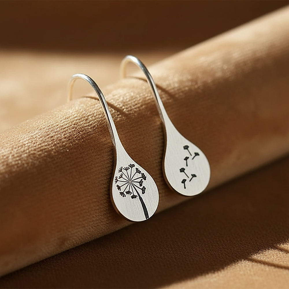 Mireille Silver Earrings