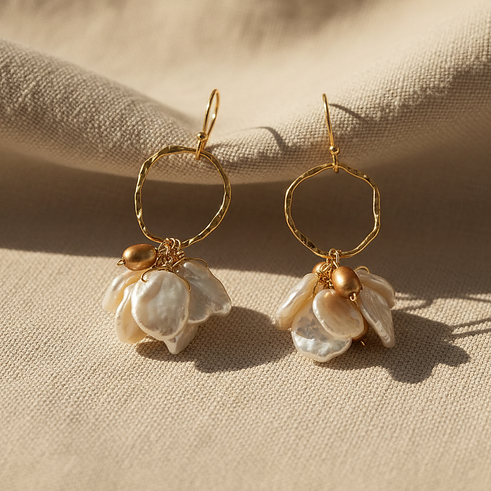 Linnea Pearl Earrings