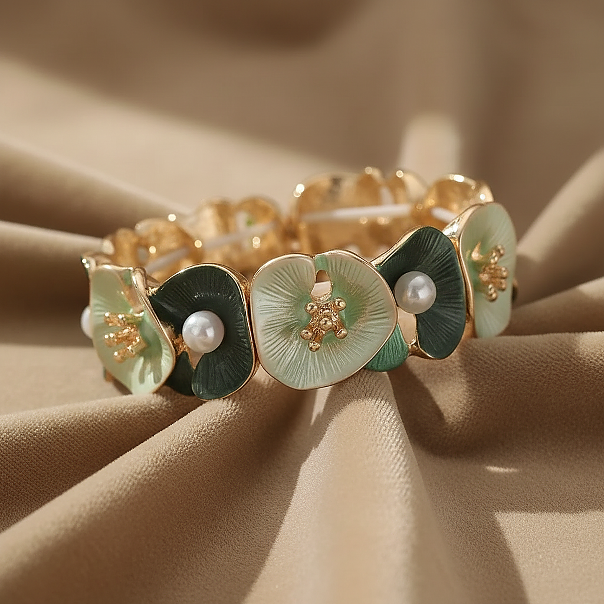 Opaline Pearl Bracelet