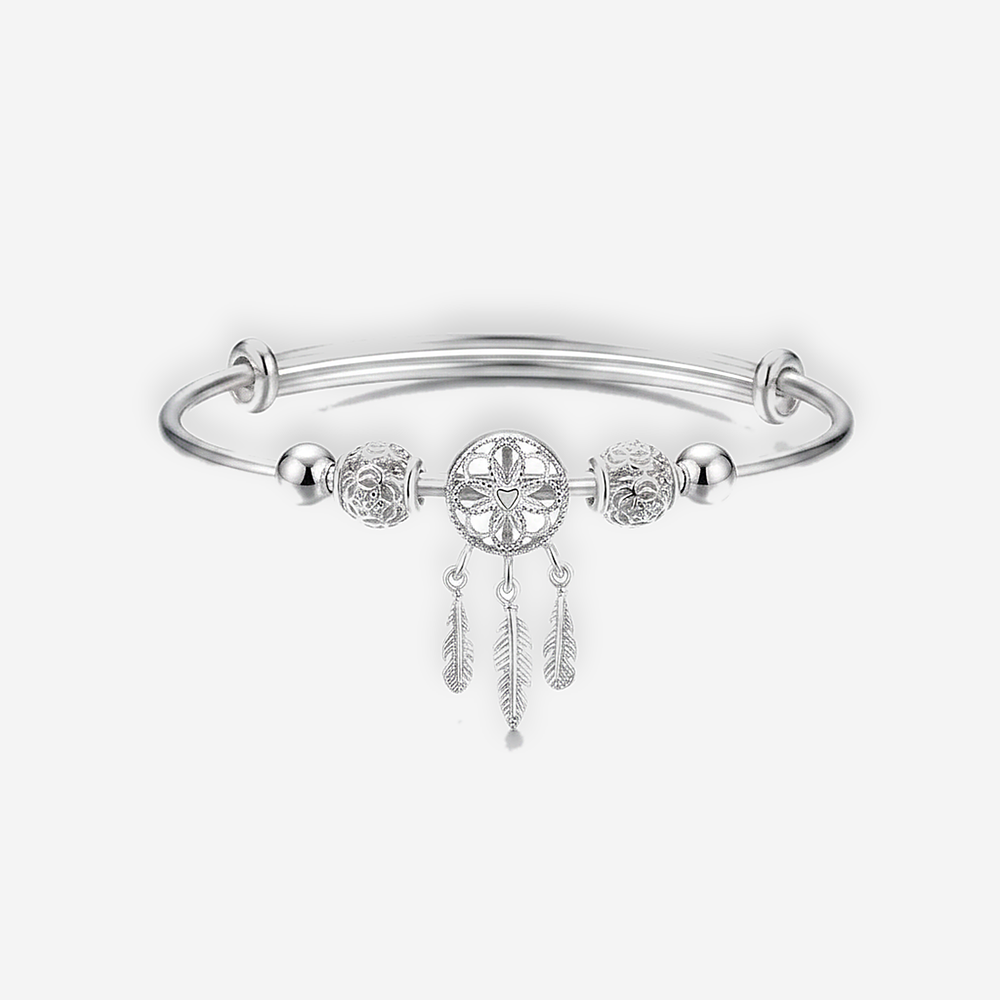 Delphine Silver Bracelet