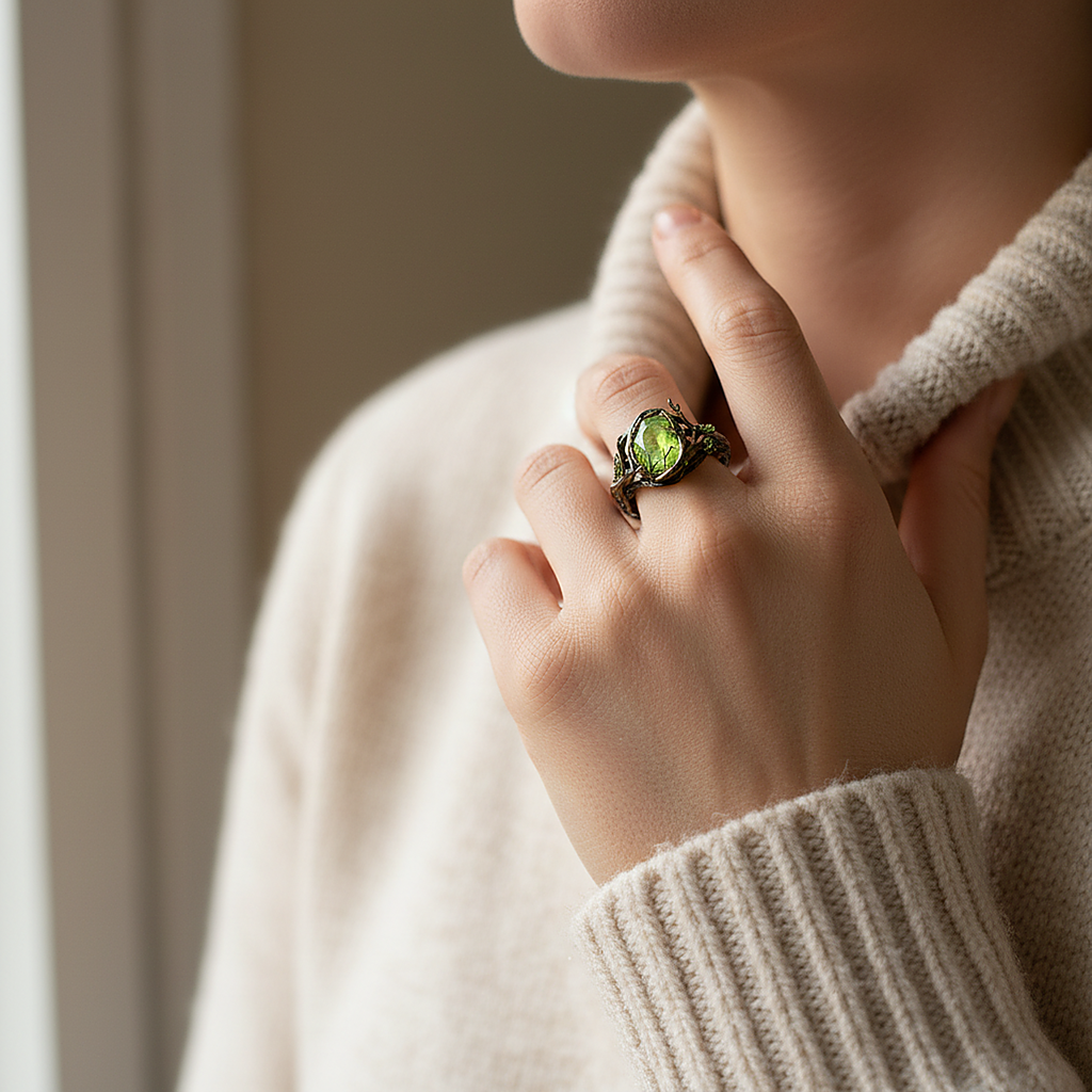 Delphine Opal Ring