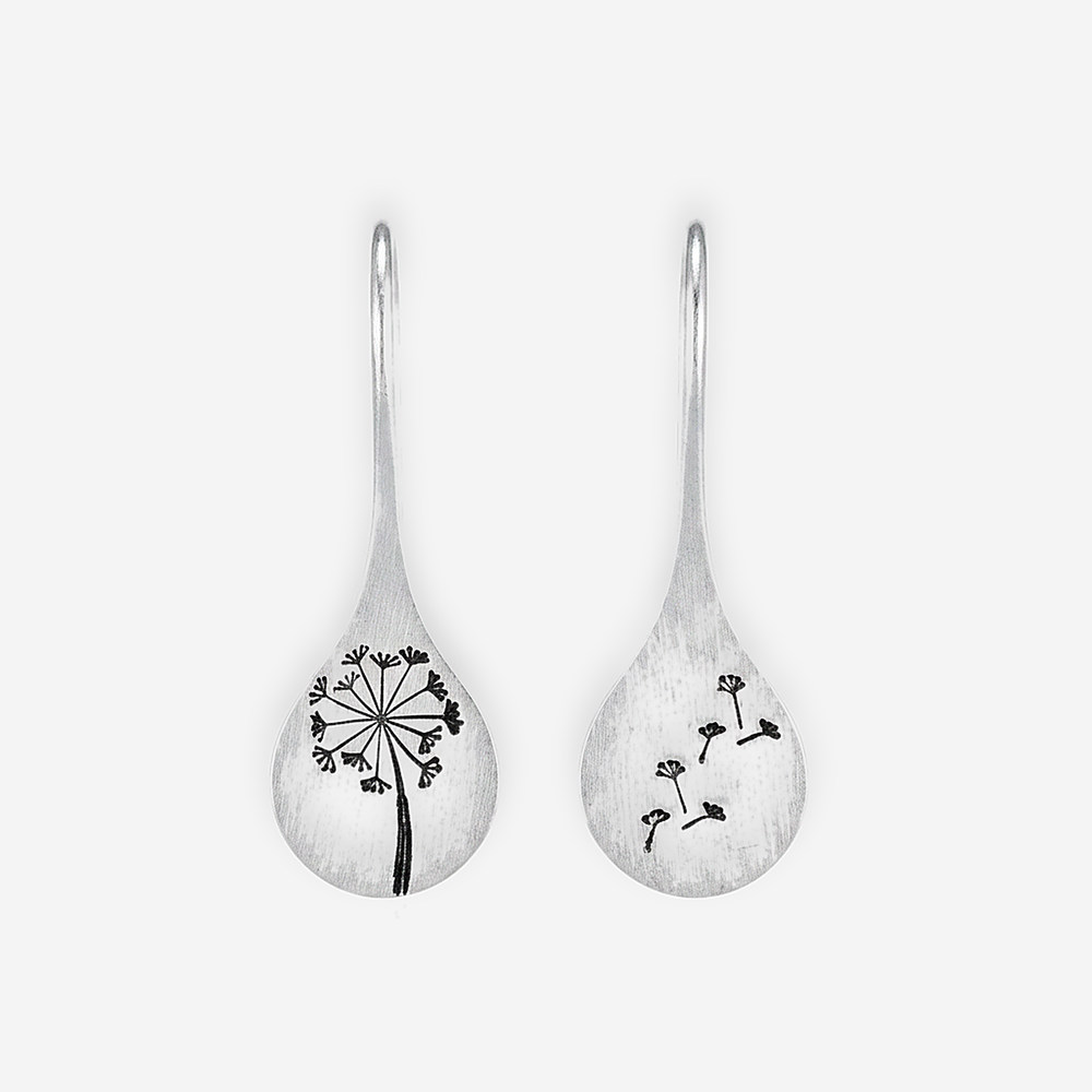 Mireille Silver Earrings