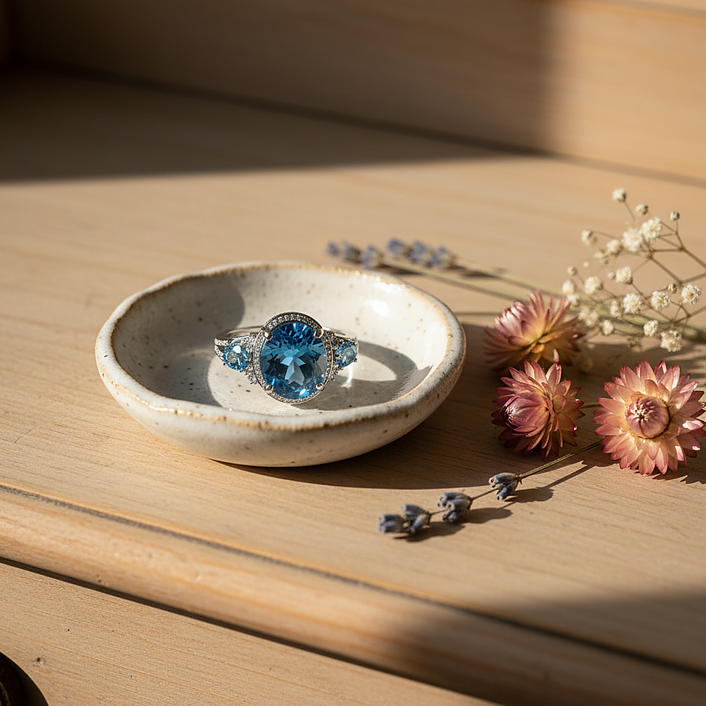 Halcyon Crystal Ring