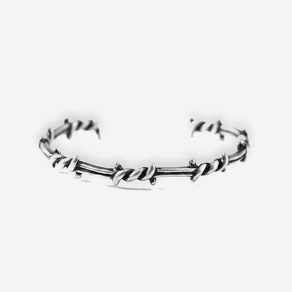 Ines Silver Bangle
