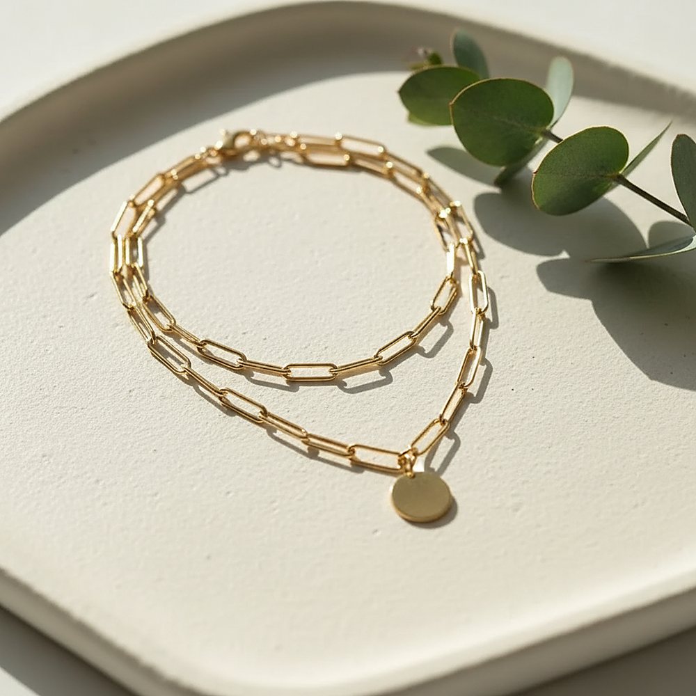 Pia Gold Necklace