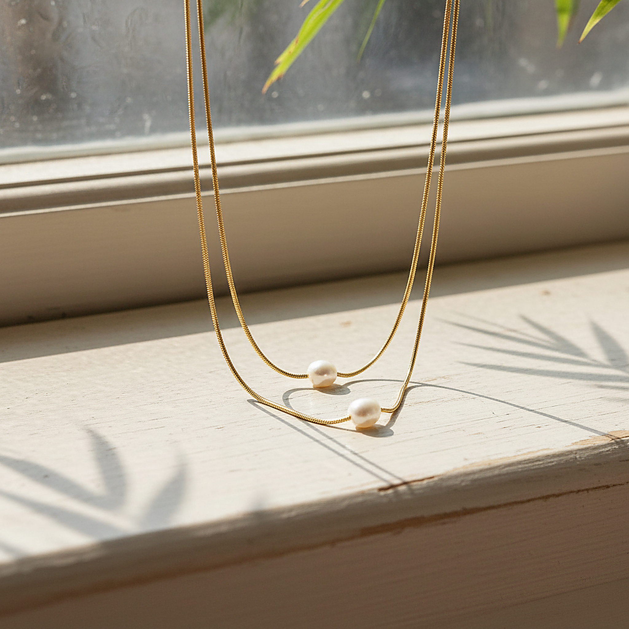 Elise Pearl Necklace