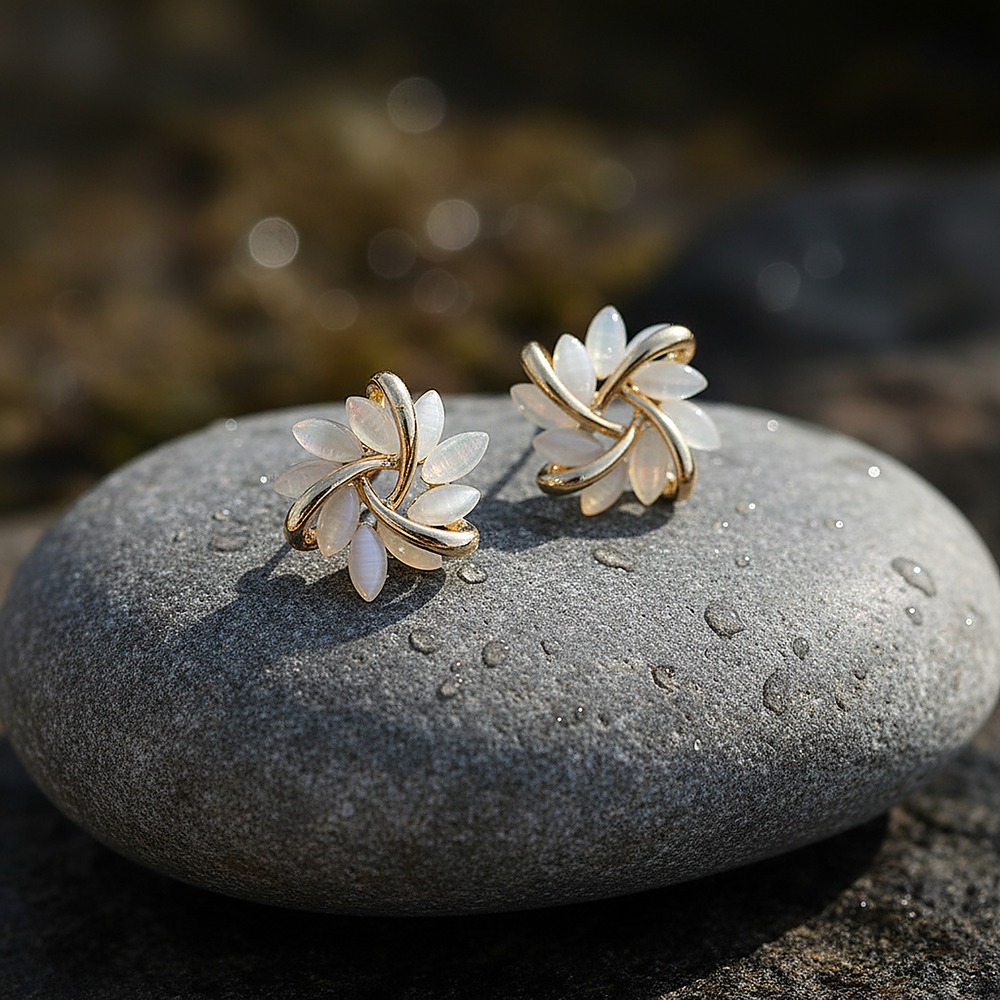 Vionnet Opal Earrings