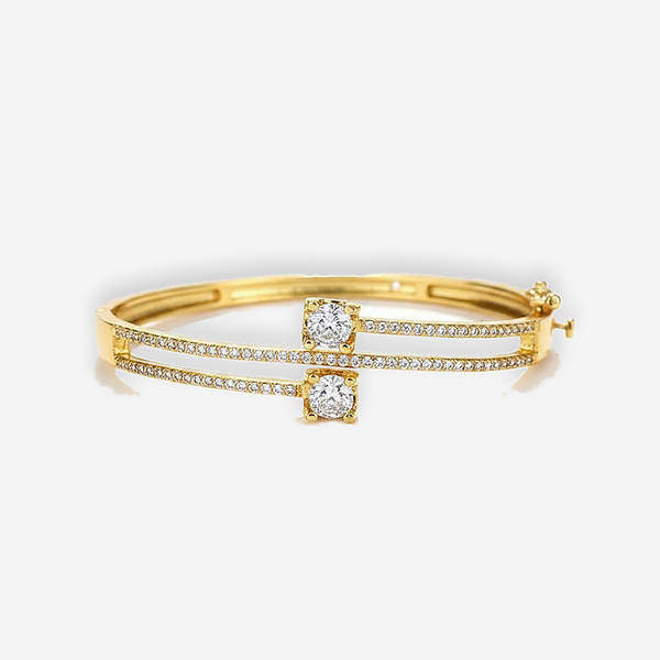 Rhea Crystal Bangle