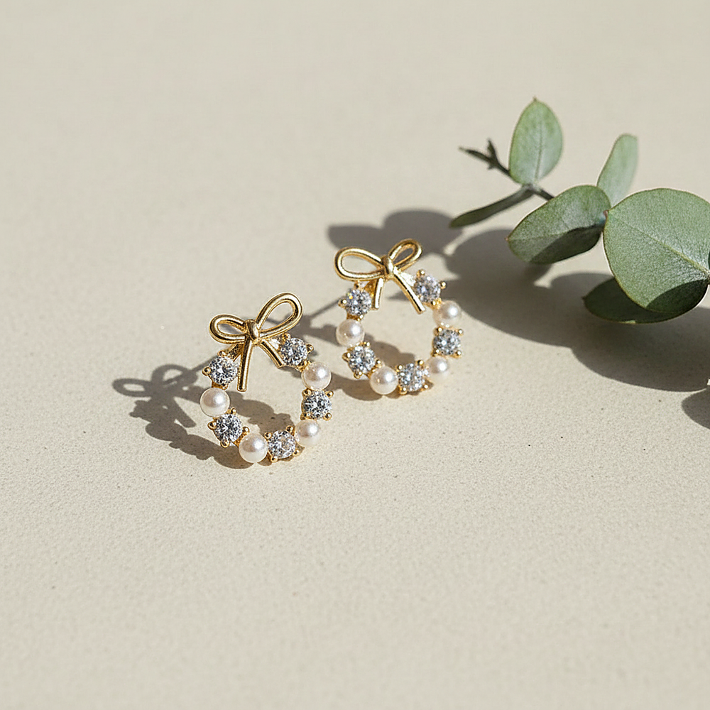 Marguerite Pearl Earrings