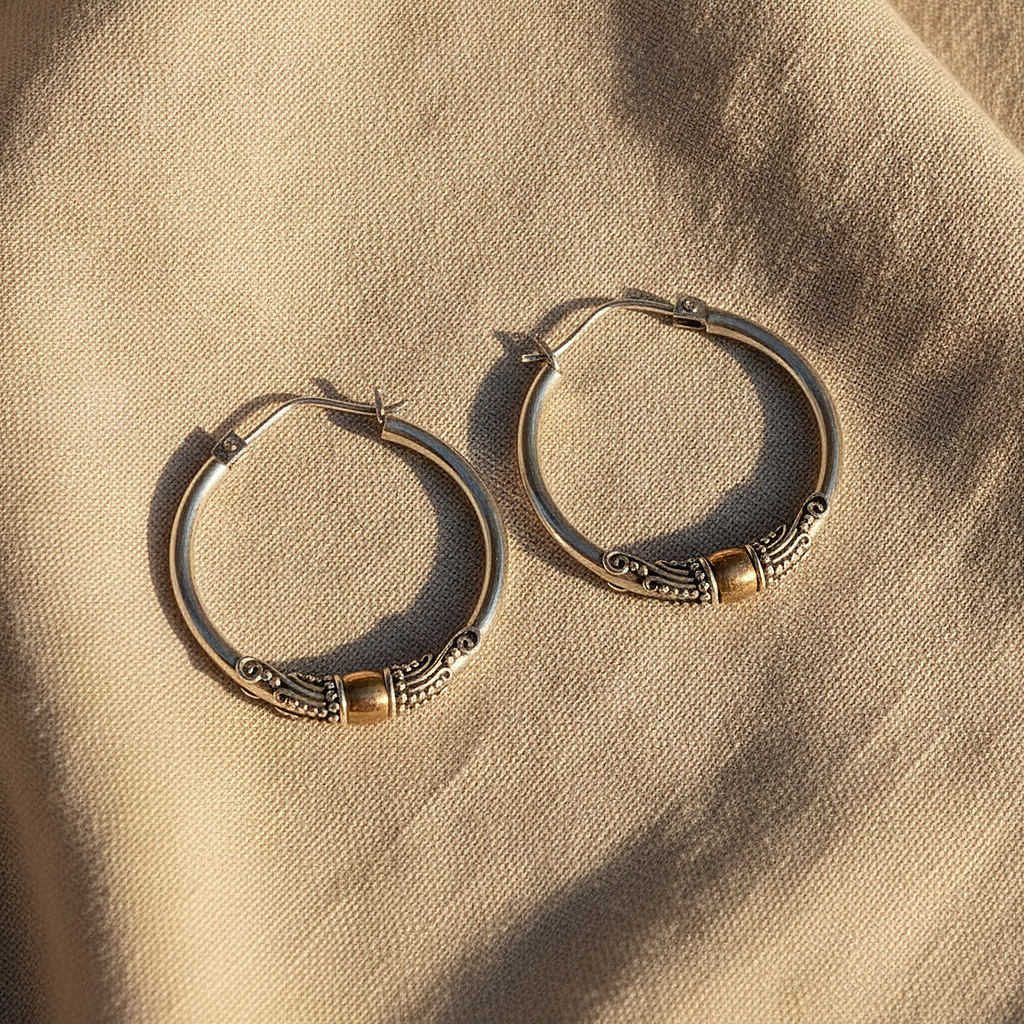 Sylvie Silver Earrings