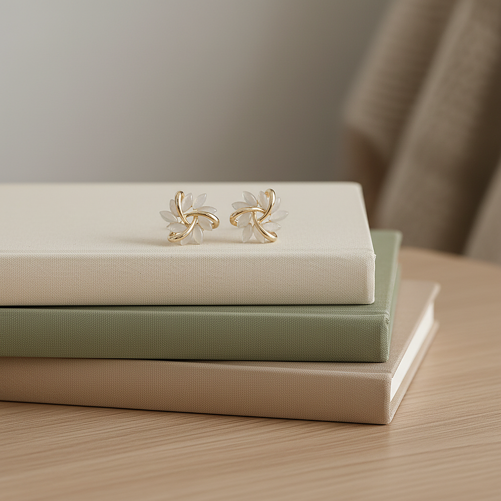 Vionnet Opal Earrings