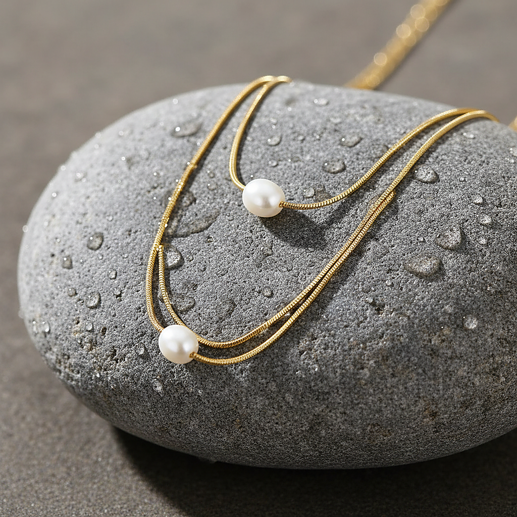 Elise Pearl Necklace