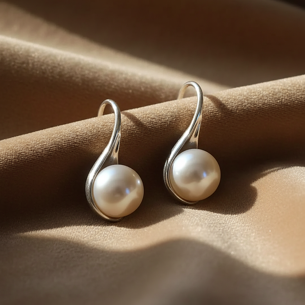 Zelie Pearl Earrings
