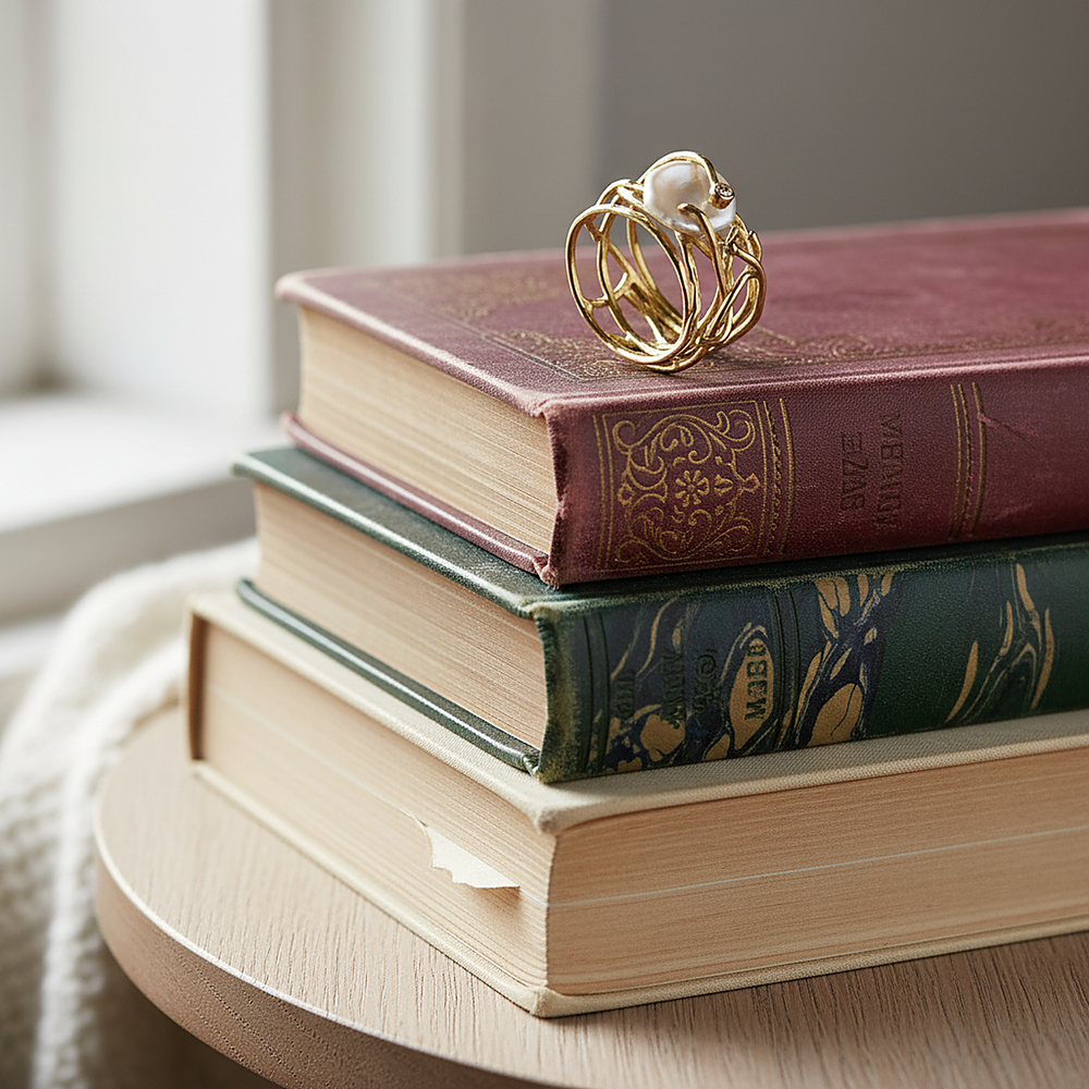 Adeline Pearl Ring