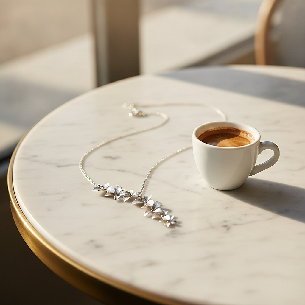 Odette Silver Necklace