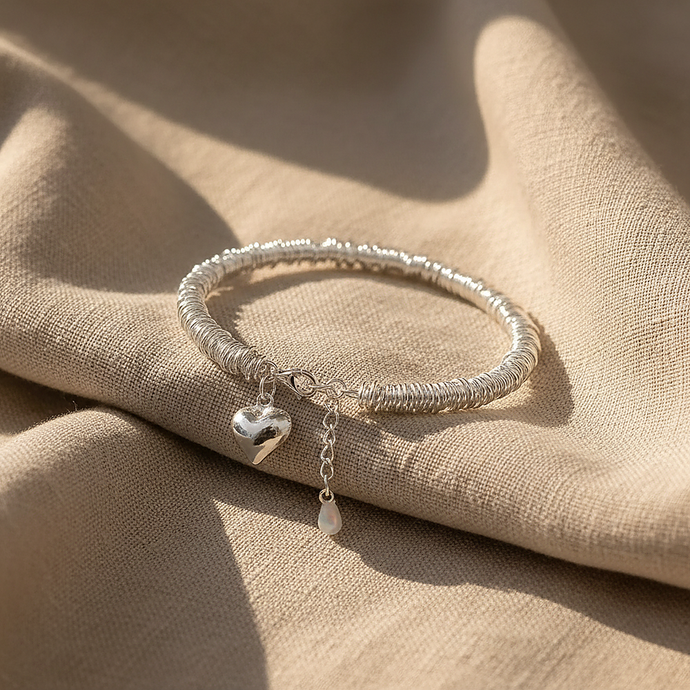 Petra Silver Bracelet