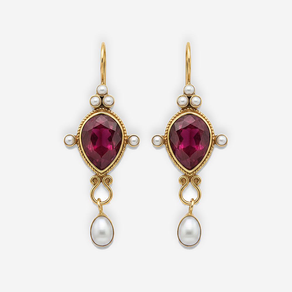 Halcyon Ruby Earrings