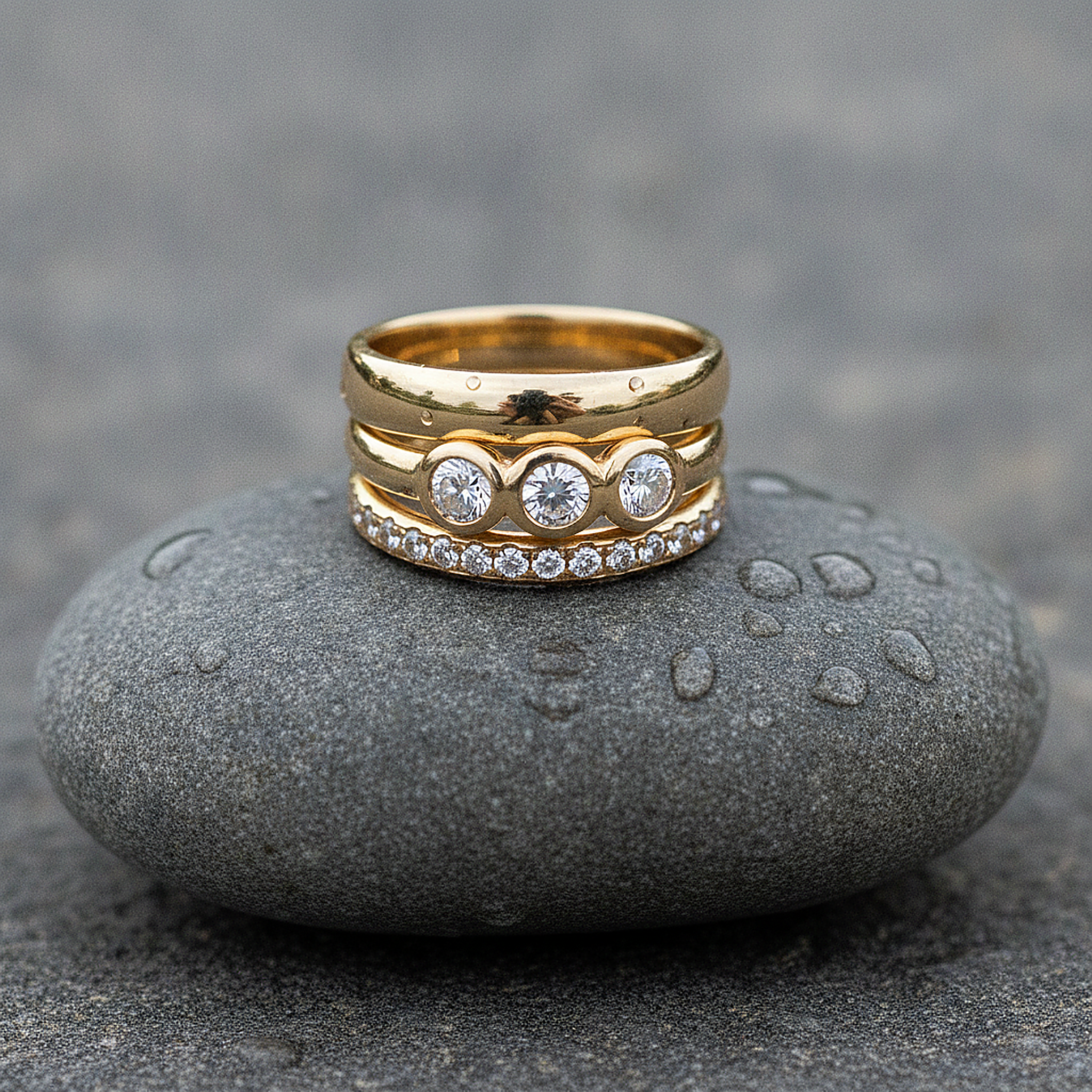 Fiora Gold Jewelry Set